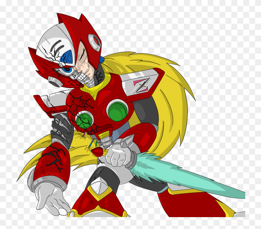 Transparent Fury Clipart - Mega Man X 1 Zero - Png Download