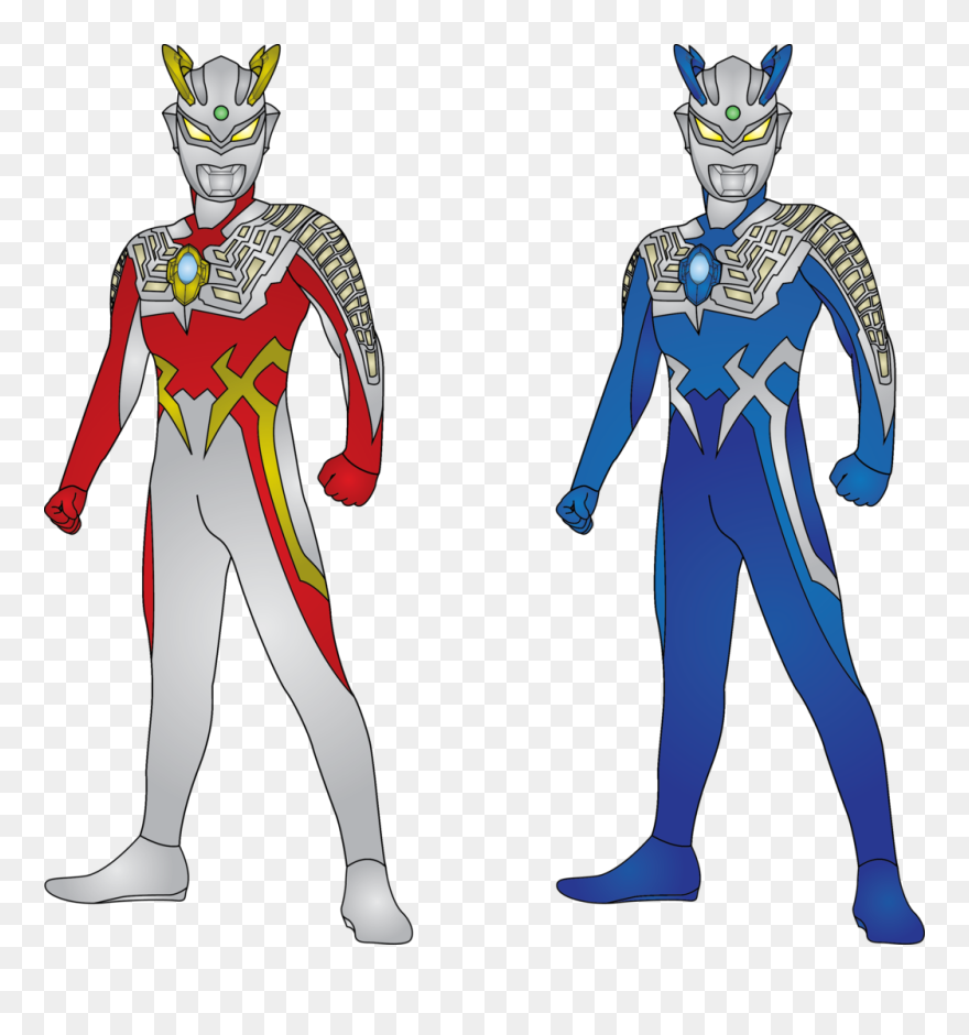 Zero Strong Corona And Luna Miracle By - Ultraman Zero Strong Corona Body Clipart