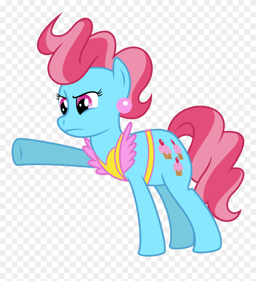 Cup Cake In Command By Yetioner - My Little Pony Mrs Cup Cake Clipart