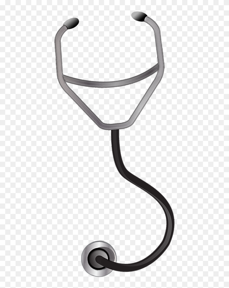 Stethoscope Phonendoscope Acoustic Stethoscope - Stetoscopio Png Clipart