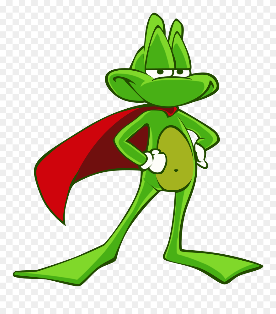 Transparent Angel Moroni Clipart - Super Frog - Png Download