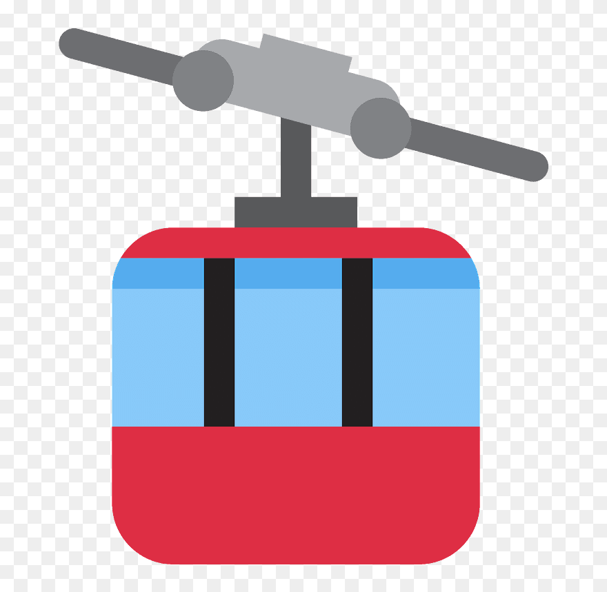 Aerial Tramway Emoji Clipart - Aerial Tramway Emoji - Png Download
