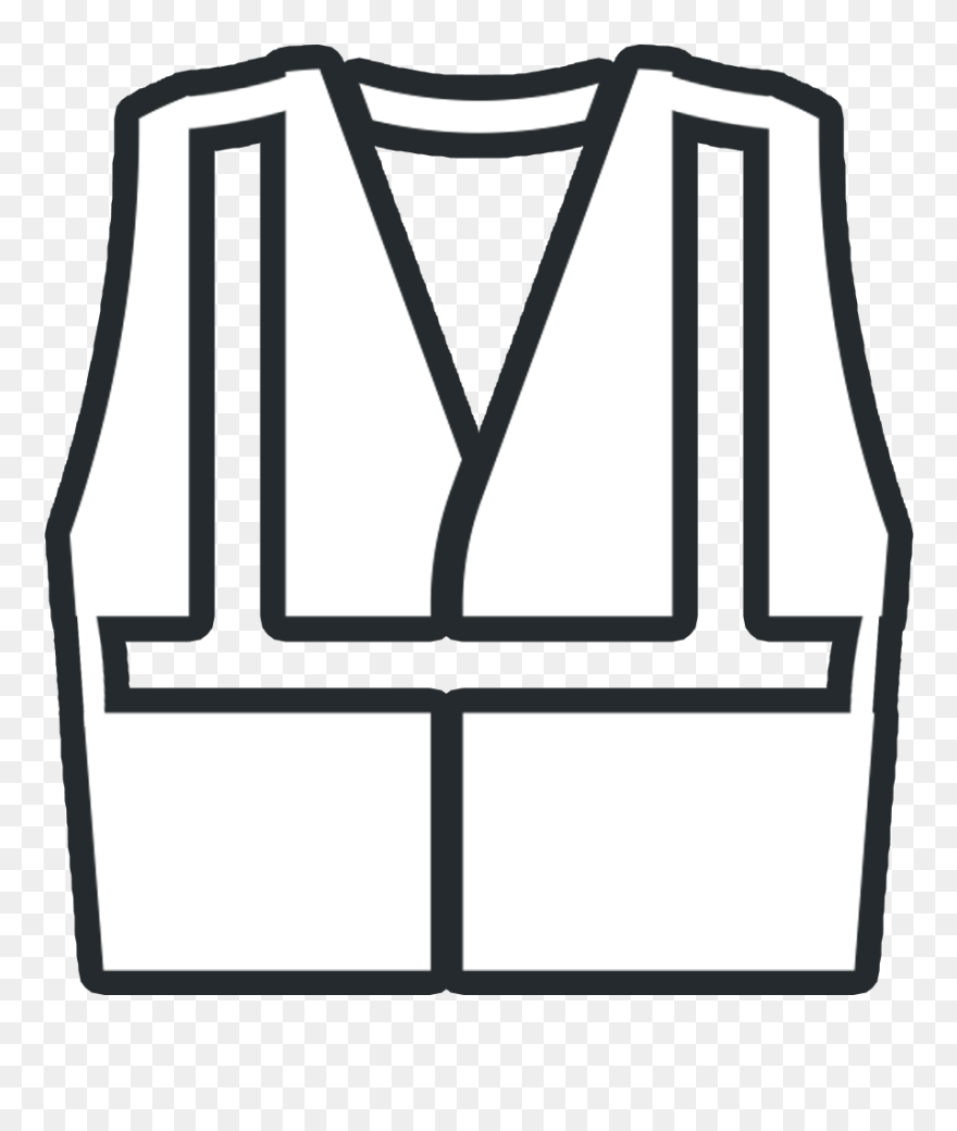 Vest Clip Construction - Png Download