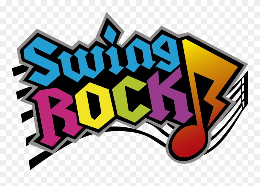 Swing Clipart Broken Swing - Aikatsu Swing Rock Logo - Png Download