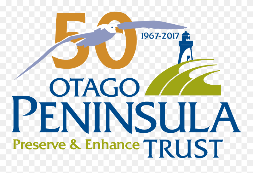 In 2017 Otago Peninsula Trust Celebrated 50 Years As - Graphic Design Clipart