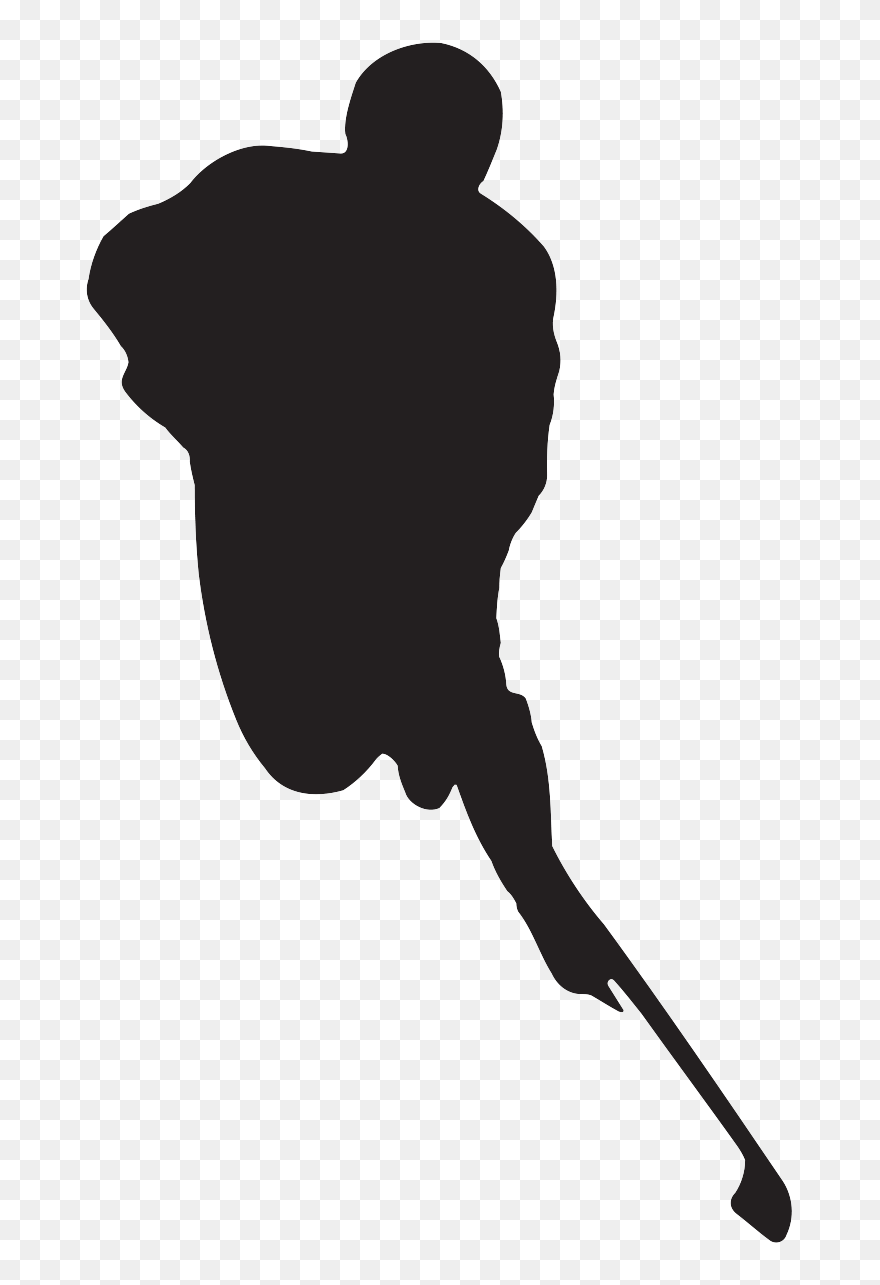 Ice Hockey Goaltender Slapshot Clip Art - Transparent Hockey Player Clipart - Png Download