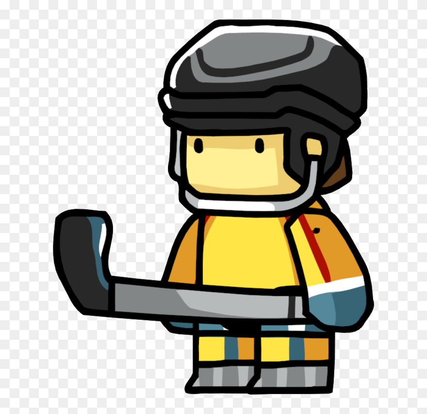 Transparent Hockey Puck Clipart - Hockey Player Cartoon Png