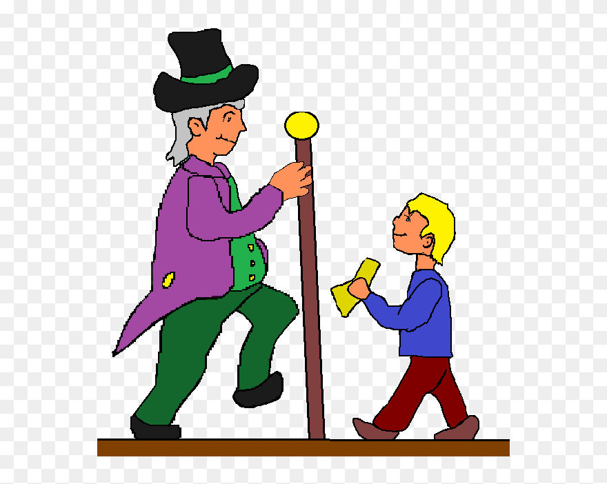 Charlie And The Chocolate Factory Charlie Bucket Willy - Clip Art Charlie And The Chocolate Factory Pipe - Png Download