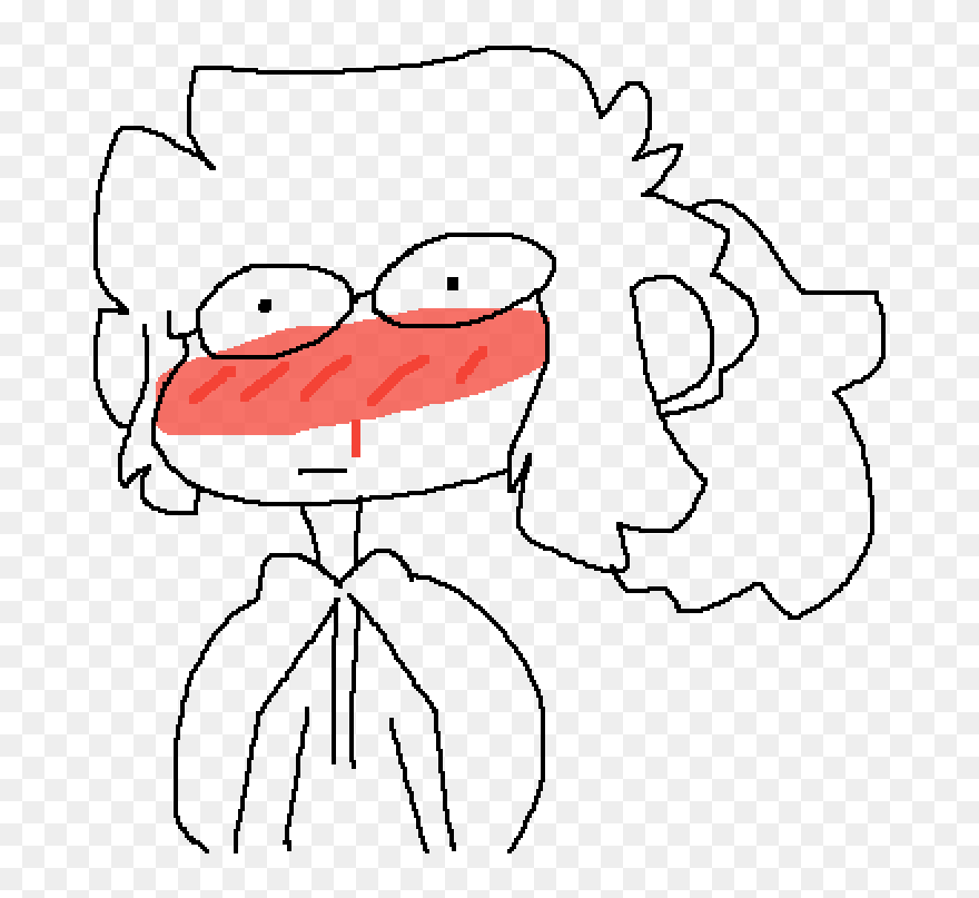 Blushing Mess - Cartoon - Cartoon Clipart