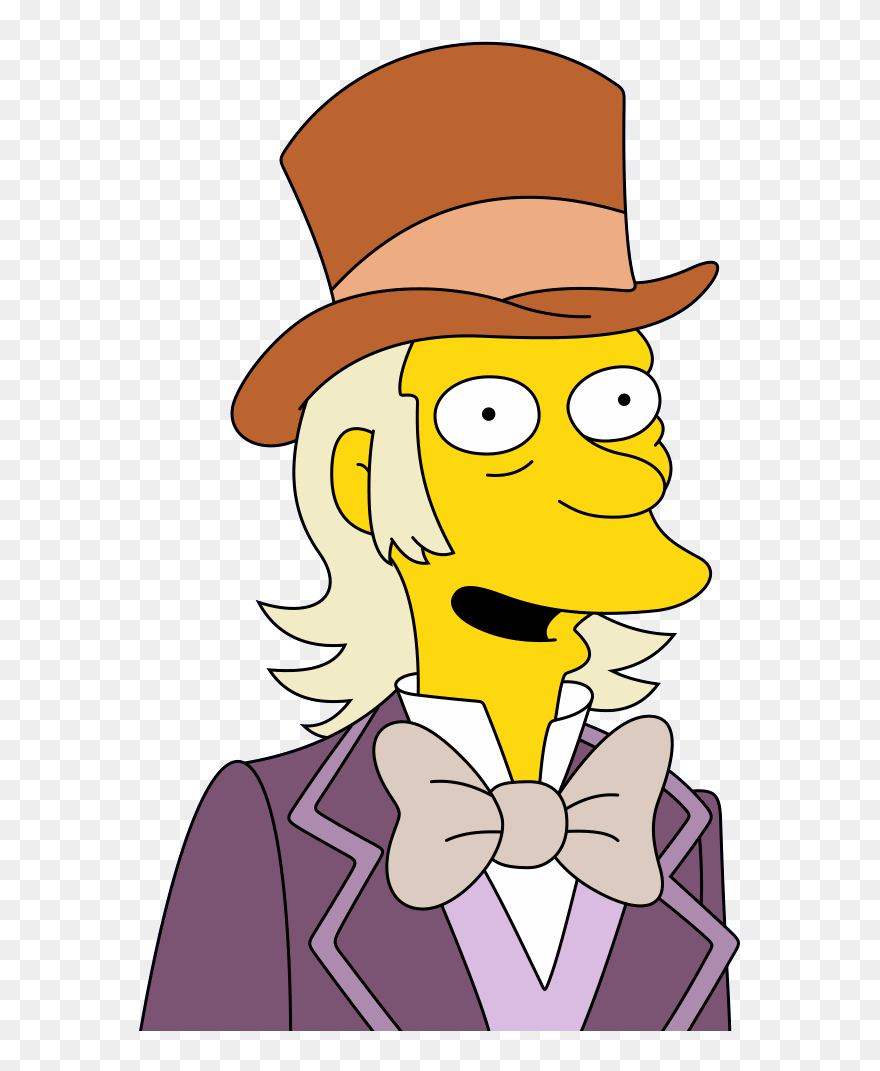 Simpsons Charlie And The Chocolate Factory Clipart