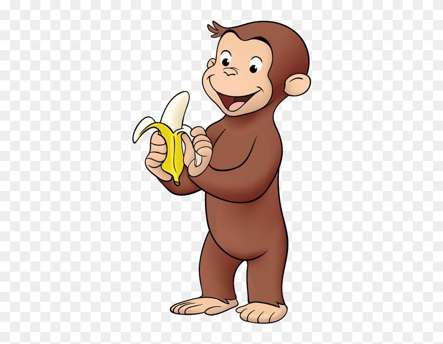 Curious George Clipart Banana - Curious George - Png Download
