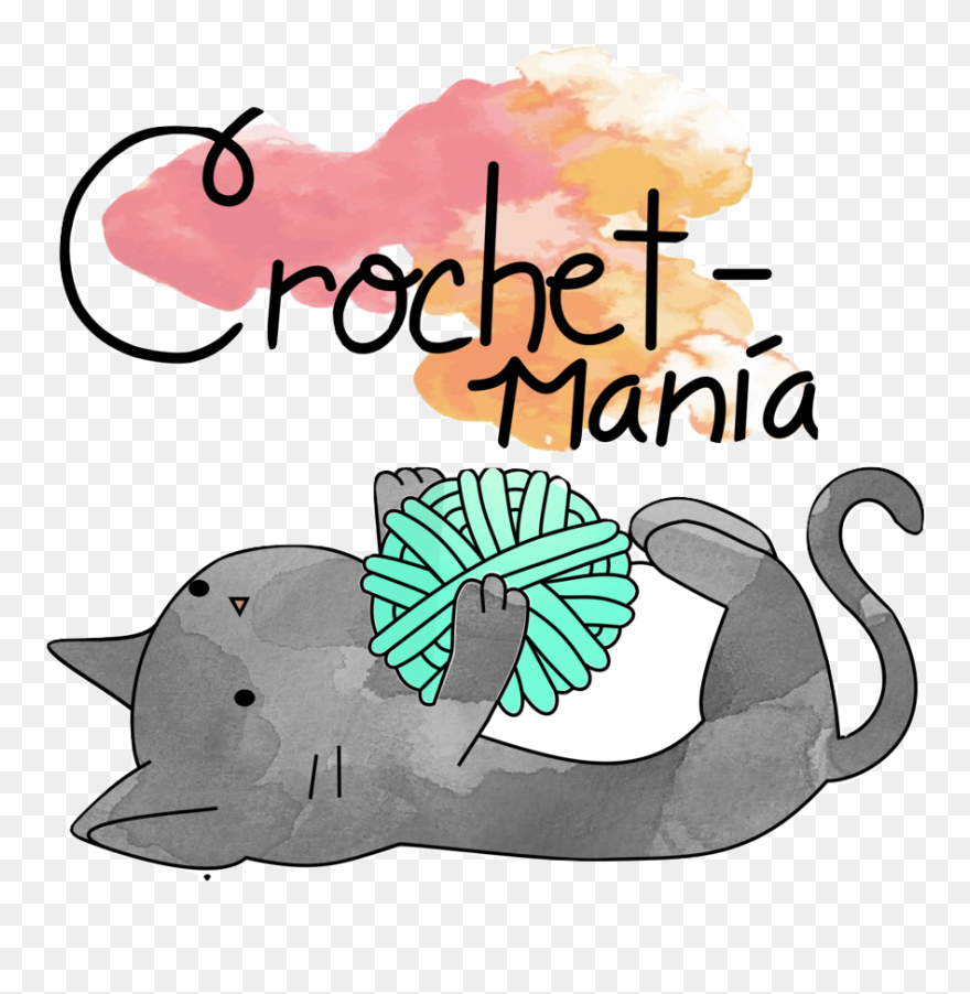 Logo - 【crochet-manía】 - Crochet Logo Clipart