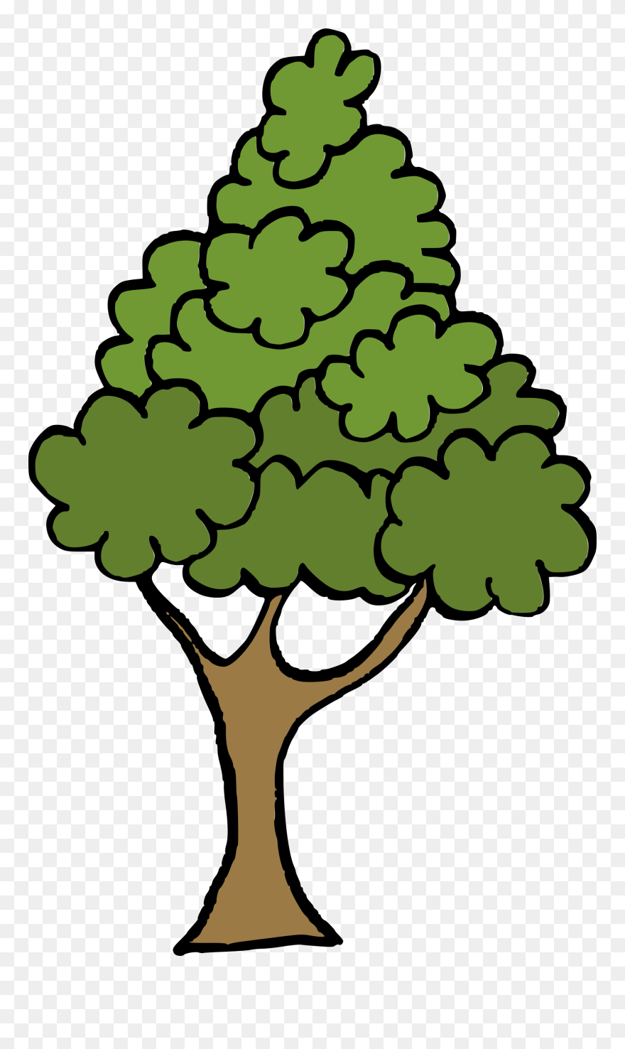 Cartoon Tree 6 Clipart