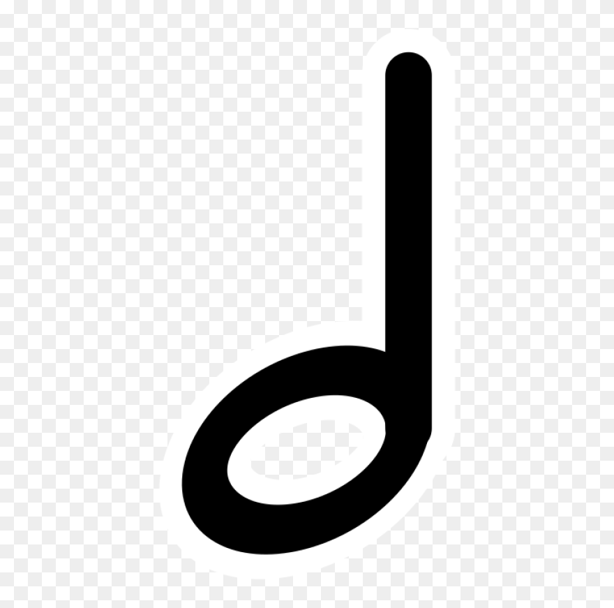 Ftmusic Halfnote Png Clip Arts - Half Note Music Png Transparent Png