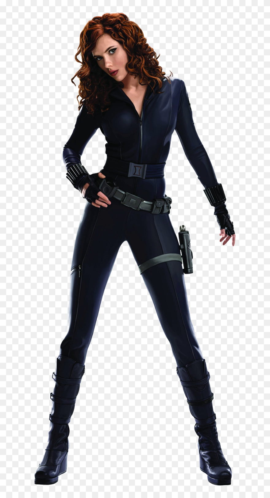 Black Widow Iron Man Pepper Potts Whiplash Marvel Cinematic - Black Widow Suit Iron Man 2 Clipart
