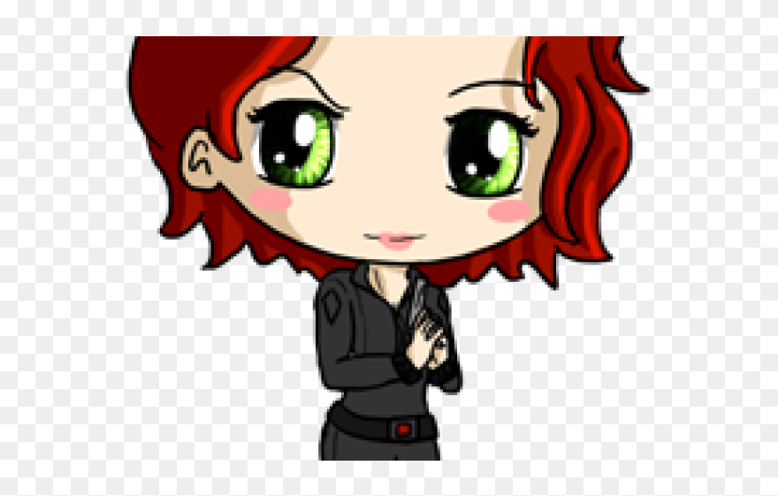 Black Widow Clipart Caricature - Cartoon - Png Download