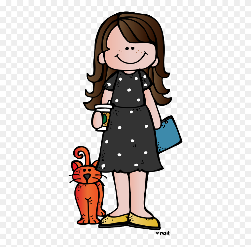 Melon Head Teacher Clipart - Png Download