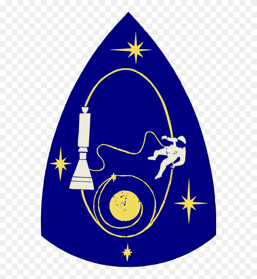 Area,symbol,headgear - Nasa Gemini 11 Clipart