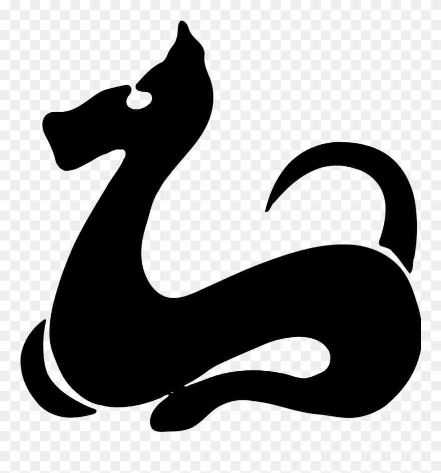 Chinese Zodiac Dog Svg Clip Arts - Illustration Chinese Zodiac Dog - Png Download