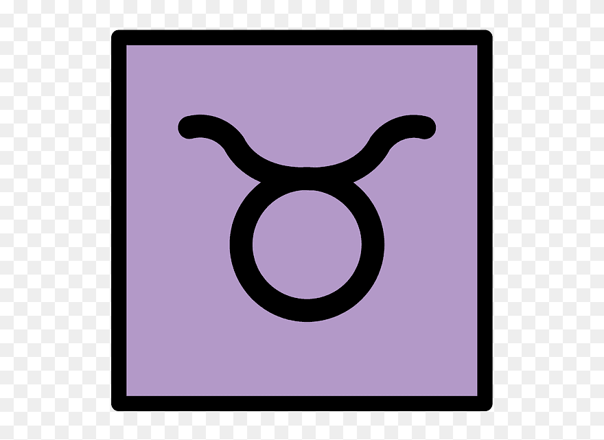 Taurus Emoji Clipart - Illustration - Png Download