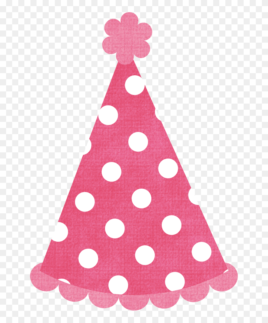 Party Hat Clipart Pink - Cute Birthday Hat Png Transparent Png