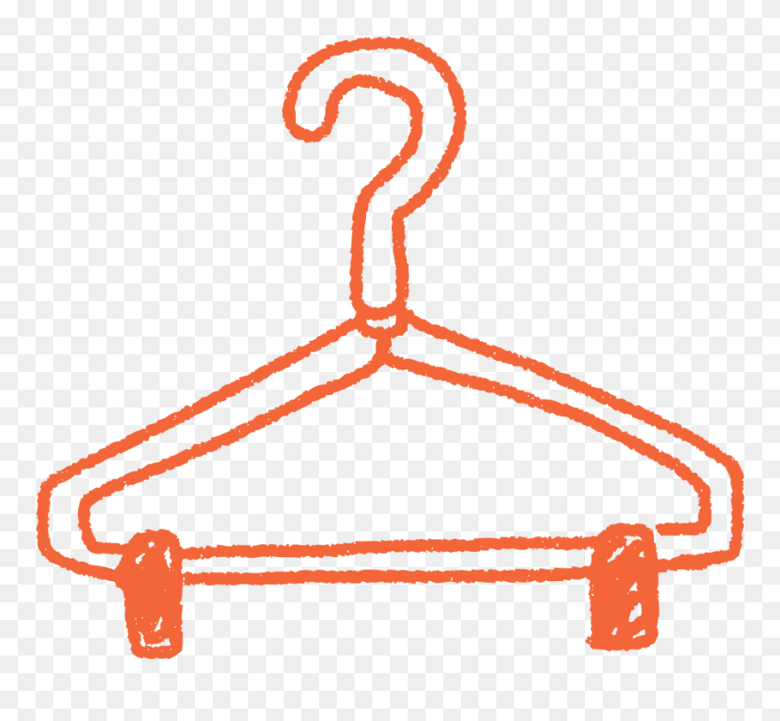 Transparent Hanger Icon Png - Clothes Hanger Clipart