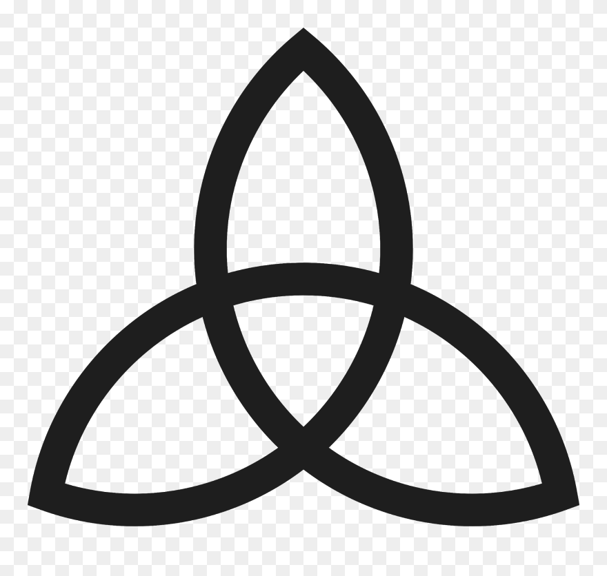 Transparent Chalice And Paten Clipart - Triquetra Vector - Png Download