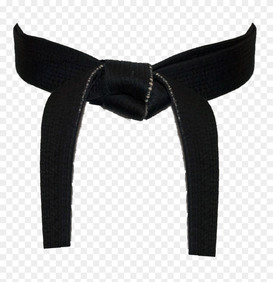Free Black Belt Pictures, Download Free Clip Art, Free - Taekwondo Black Belt Tied - Png Download