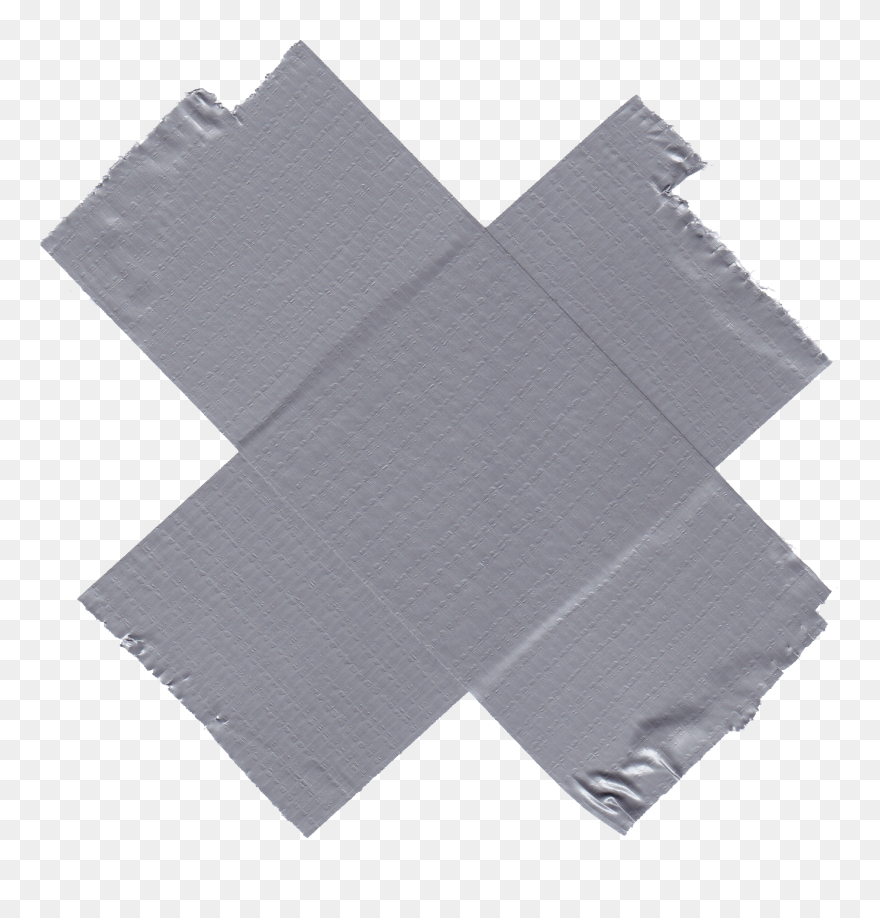 4 Cross X Duct Tape - Transparent Duct Tape Png Clipart