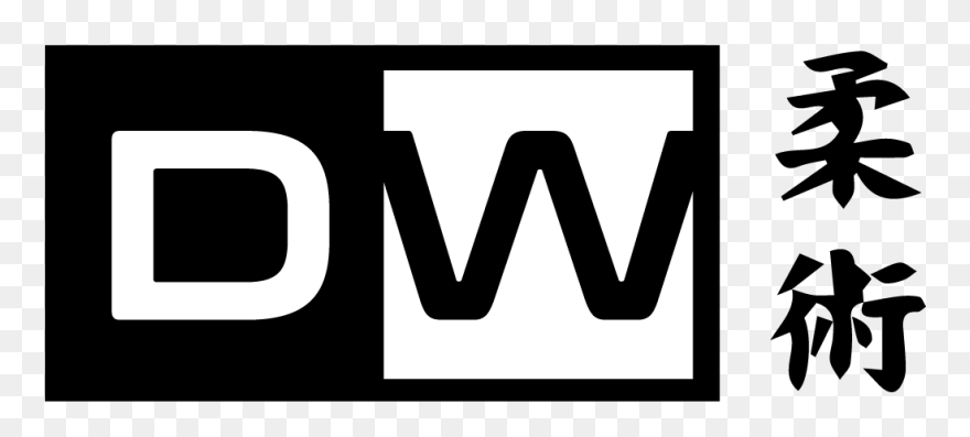 Deddywigraha New Martialart Logo - Jiu Jitsu Kanji Clipart