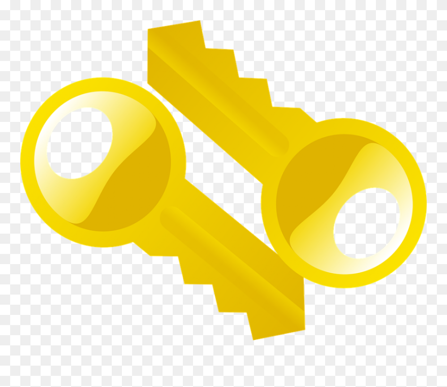 Keys Duplication - Clip Art - Png Download