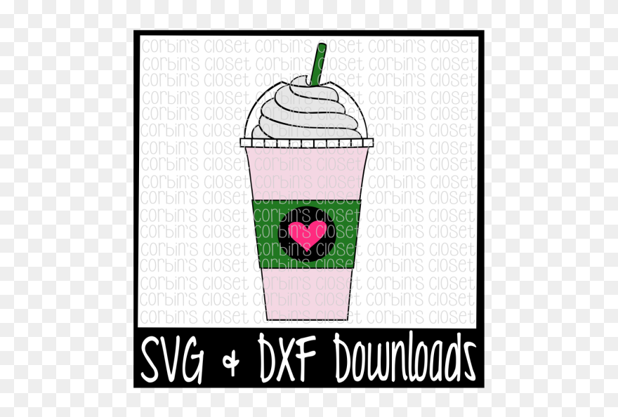 Free Drink * Frozen Drink * Frappuccino Svg - Ice Cream Clipart