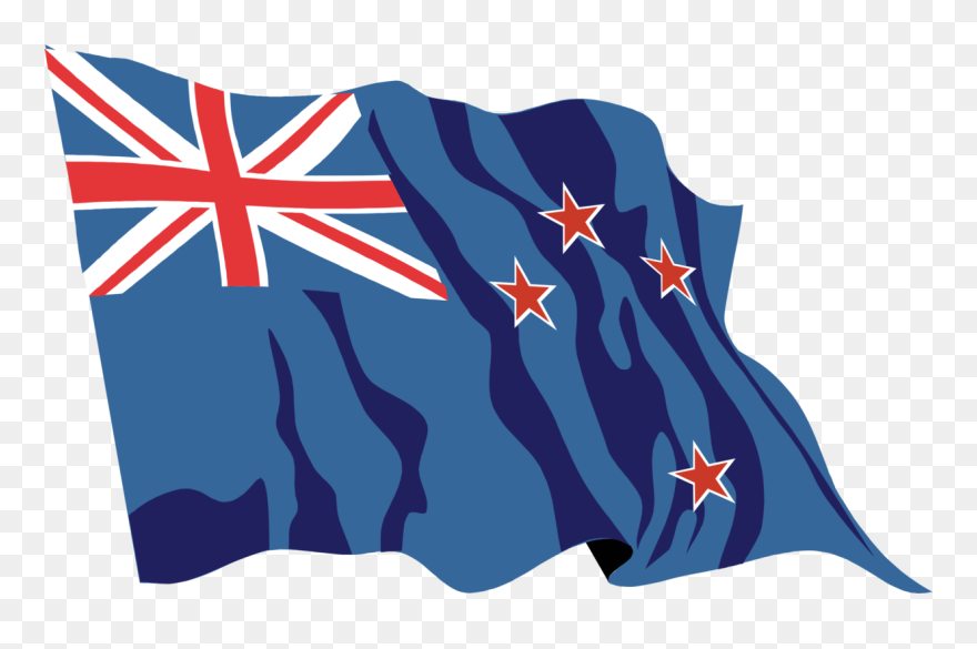 Flag Of The United States,flag,electric Blue - New Zealand Flag Png Clipart