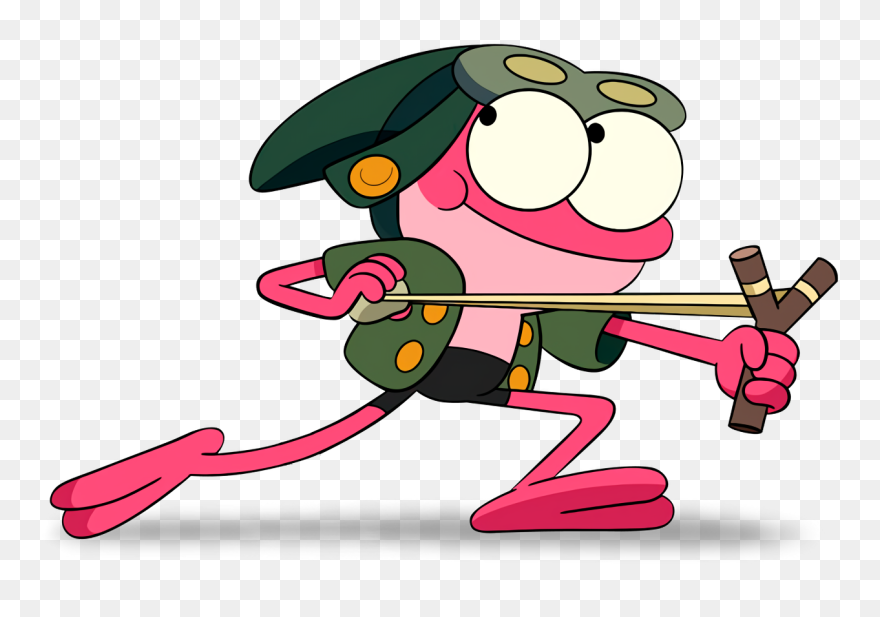 Amphibia Sprig Plantar With Catapult - Amphibia Sprig Clipart