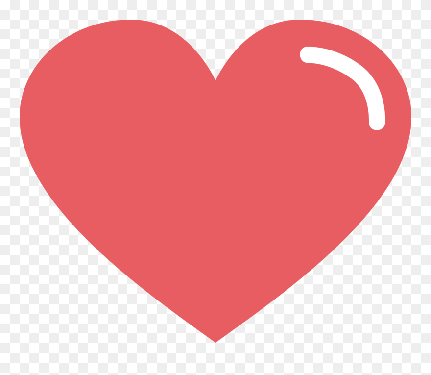 Heart Shape Clipart , Png Download - Heart Flat Icon Transparent Png