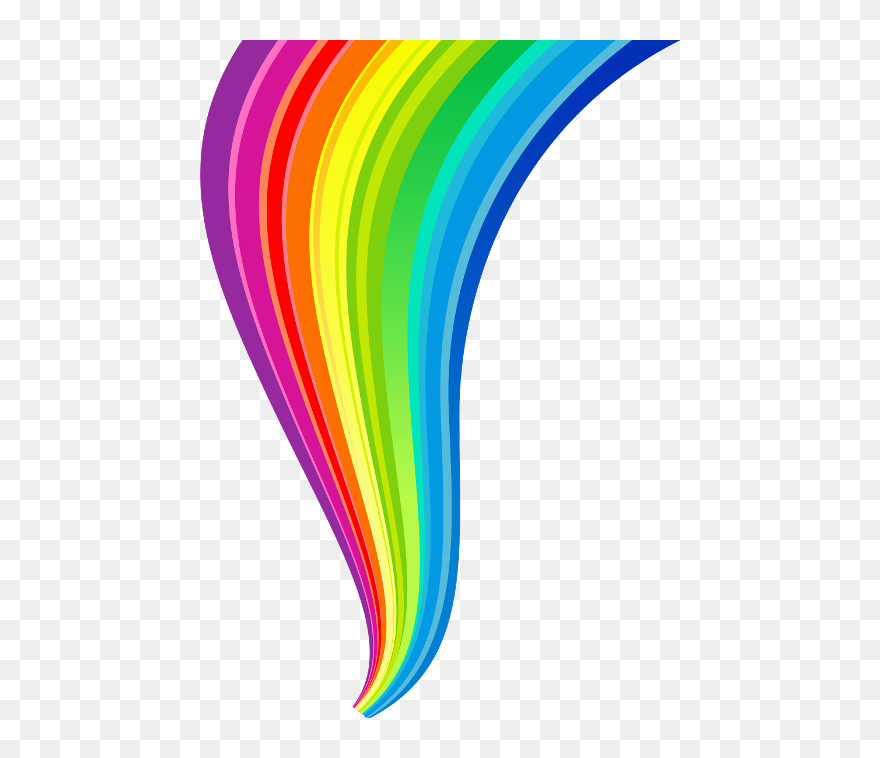 Transparent Rainbow Line Png Clipart