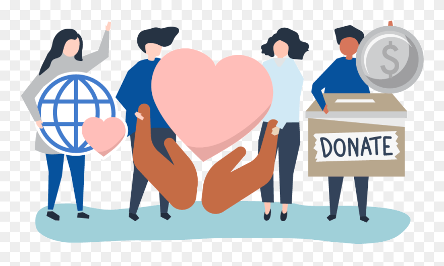 People Helping During Covid 19 Clipart