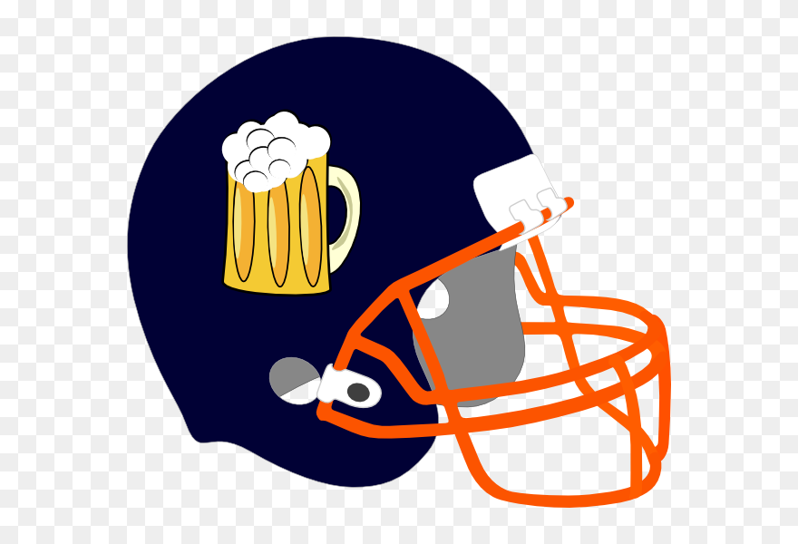 Cricket Clipart Football - Yellow Football Helmet Clipart - Png Download
