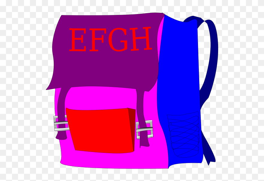 Paper Bag With Eye Holes Png Images - School Bag Clip Art Transparent Png