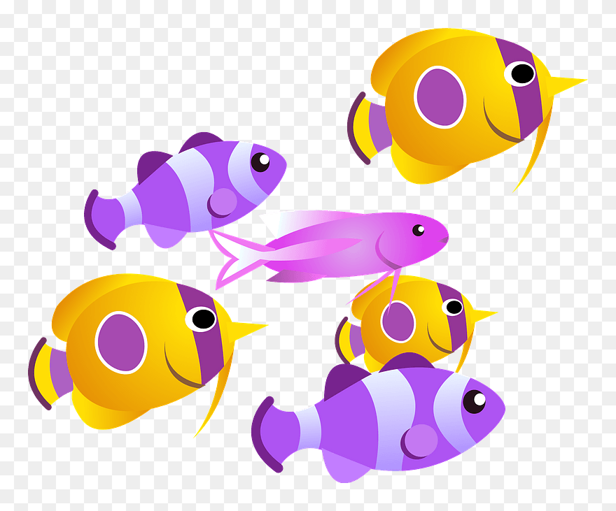Tropical Fish Clipart - フリー イラスト 素材 熱帯魚 イラスト - Png Download