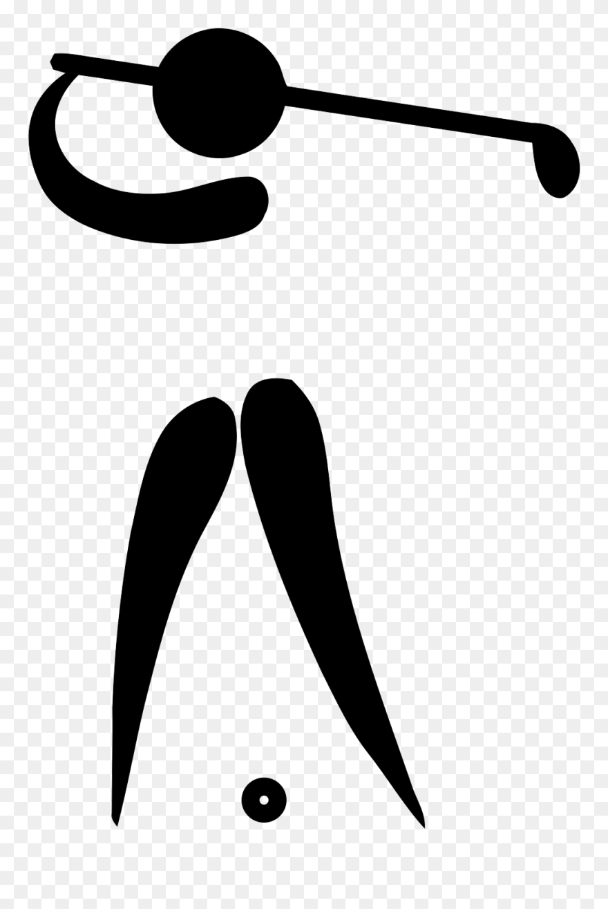 Golf Pictogram Clipart