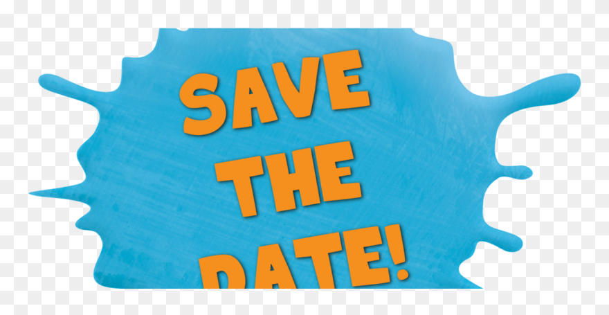 Save The Date Button - Graphic Design Clipart