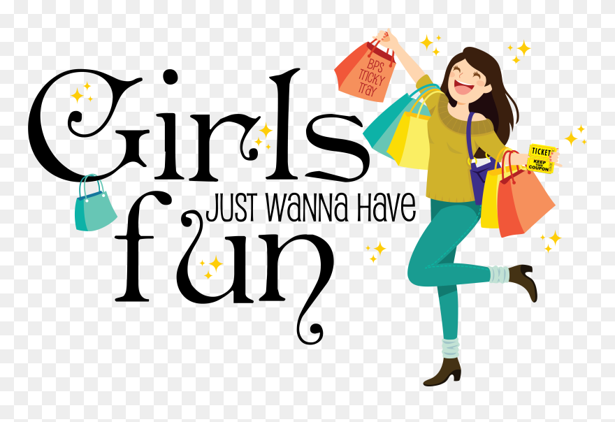 Transparent The More The Merrier Clipart - Girls Just Wanna Have Fun Bunco - Png Download