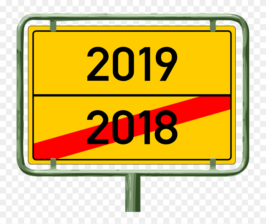 Save The Date Clipart Agm - Bilder Neujahr 2019 - Png Download