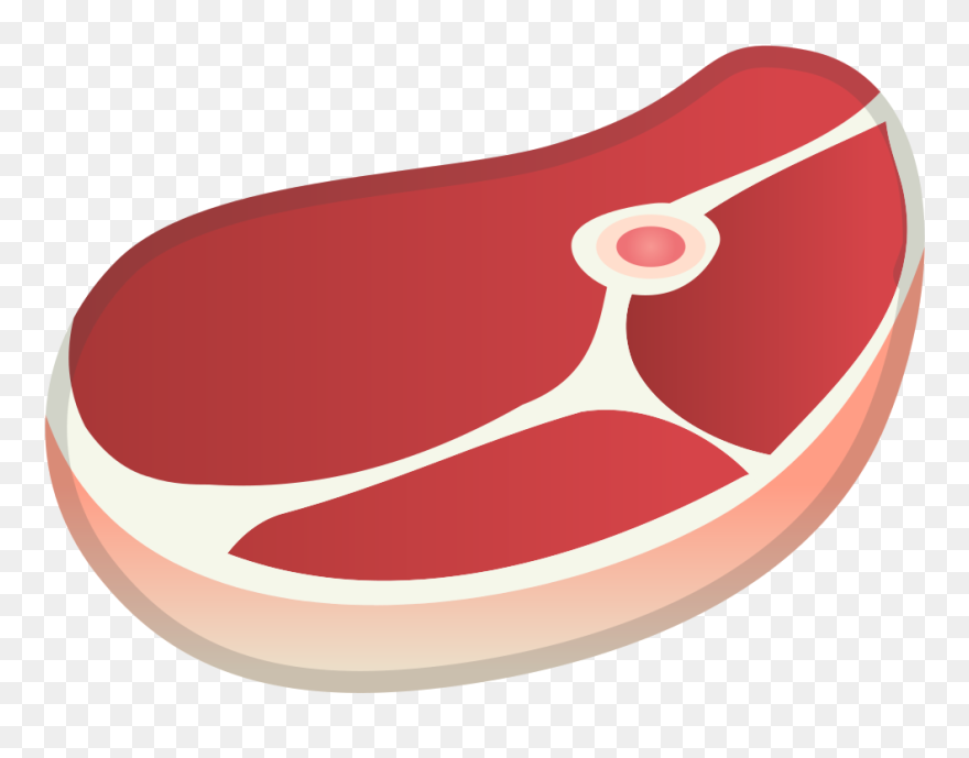 Meat Alphabet Png - Emoji De Carne Clipart