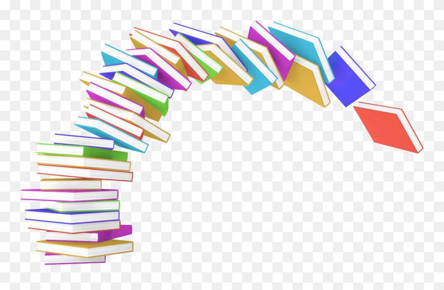Stock Photography Book Royalty - Stack Of Books Falling Clipart