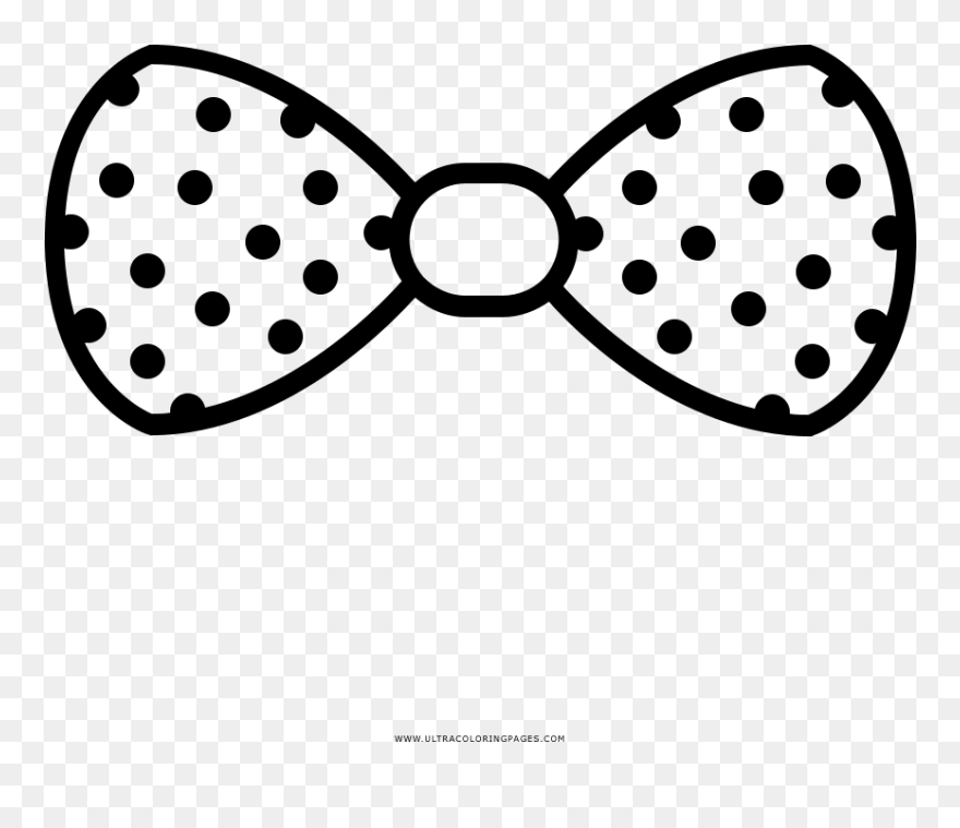 Transparent Polka Dot Bow Tie Clipart - Polka Dot Bow Tie Clip Art - Png Download