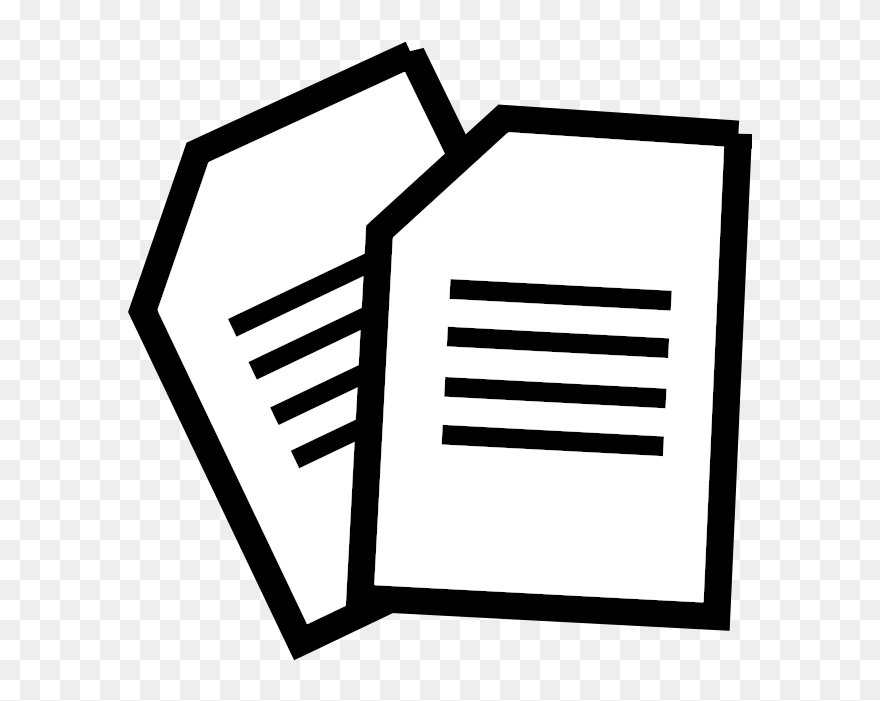 Transparent Document Clipart - Png Download
