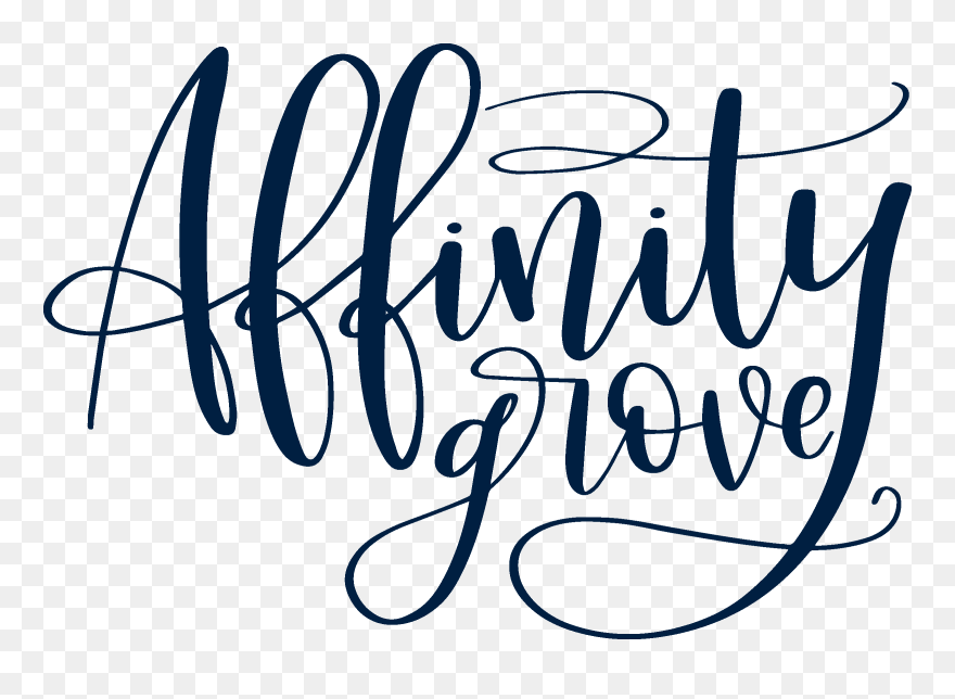 Affinitygrove Logo - Calligraphy Clipart