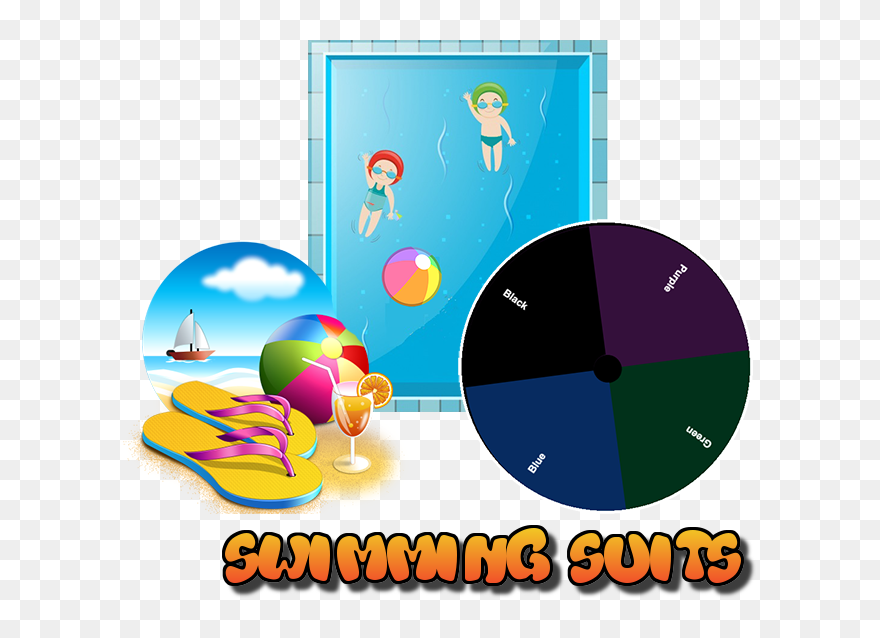 [vacation Icon Game] Swimming Suits - Vacation Clipart Transparent Background - Png Download
